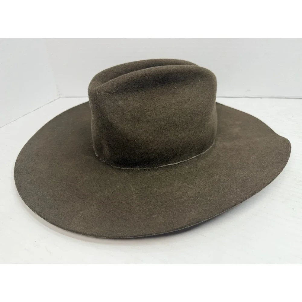 Twister M&F Youth Medium OSFM Brown 100% Wool Western Cowboy Hat Mexico